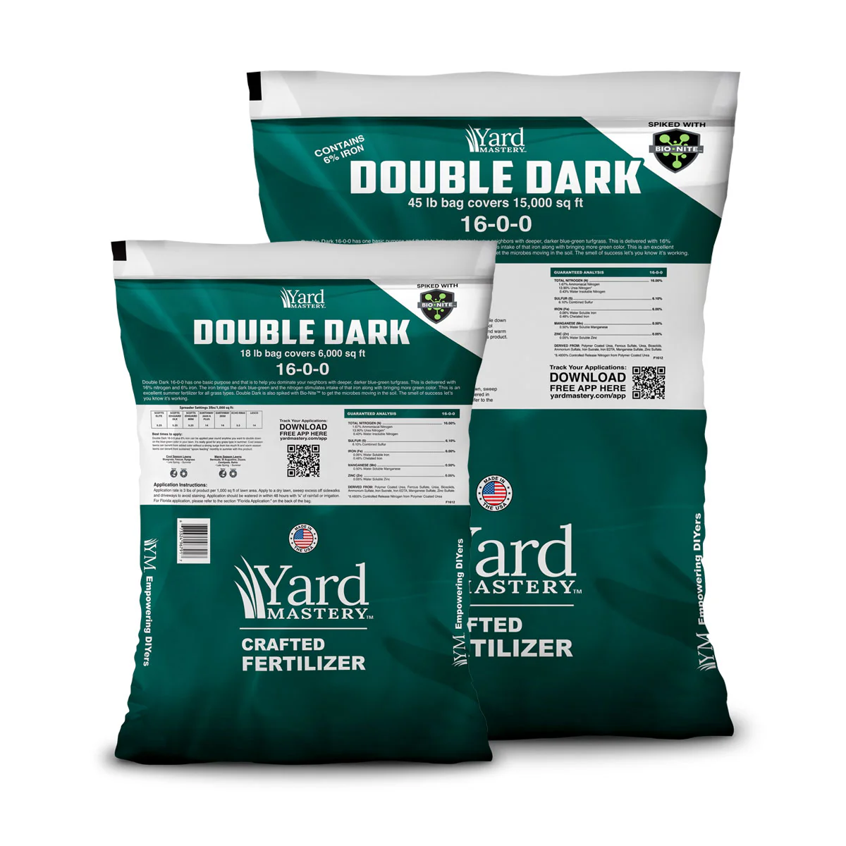 16-0-0 Double Dark  6% Iron - Bio-Nite - Granular Lawn Fertilizer - Image 3