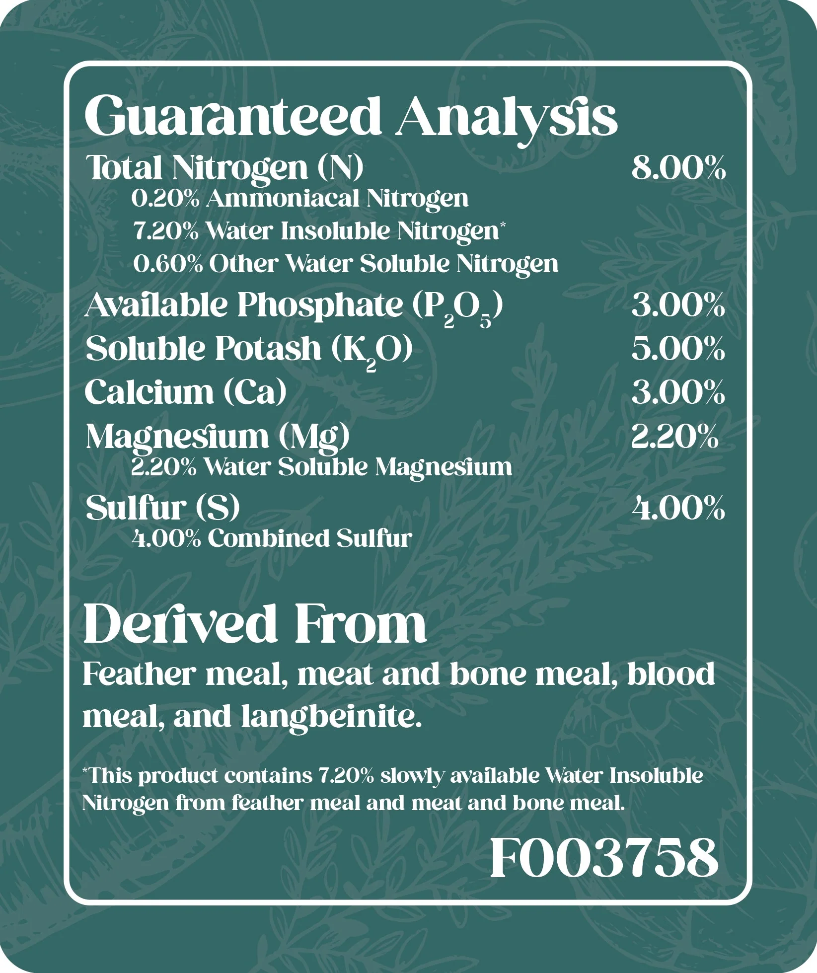 8-3-5 Organic All Purpose Fertilizer - Image 5