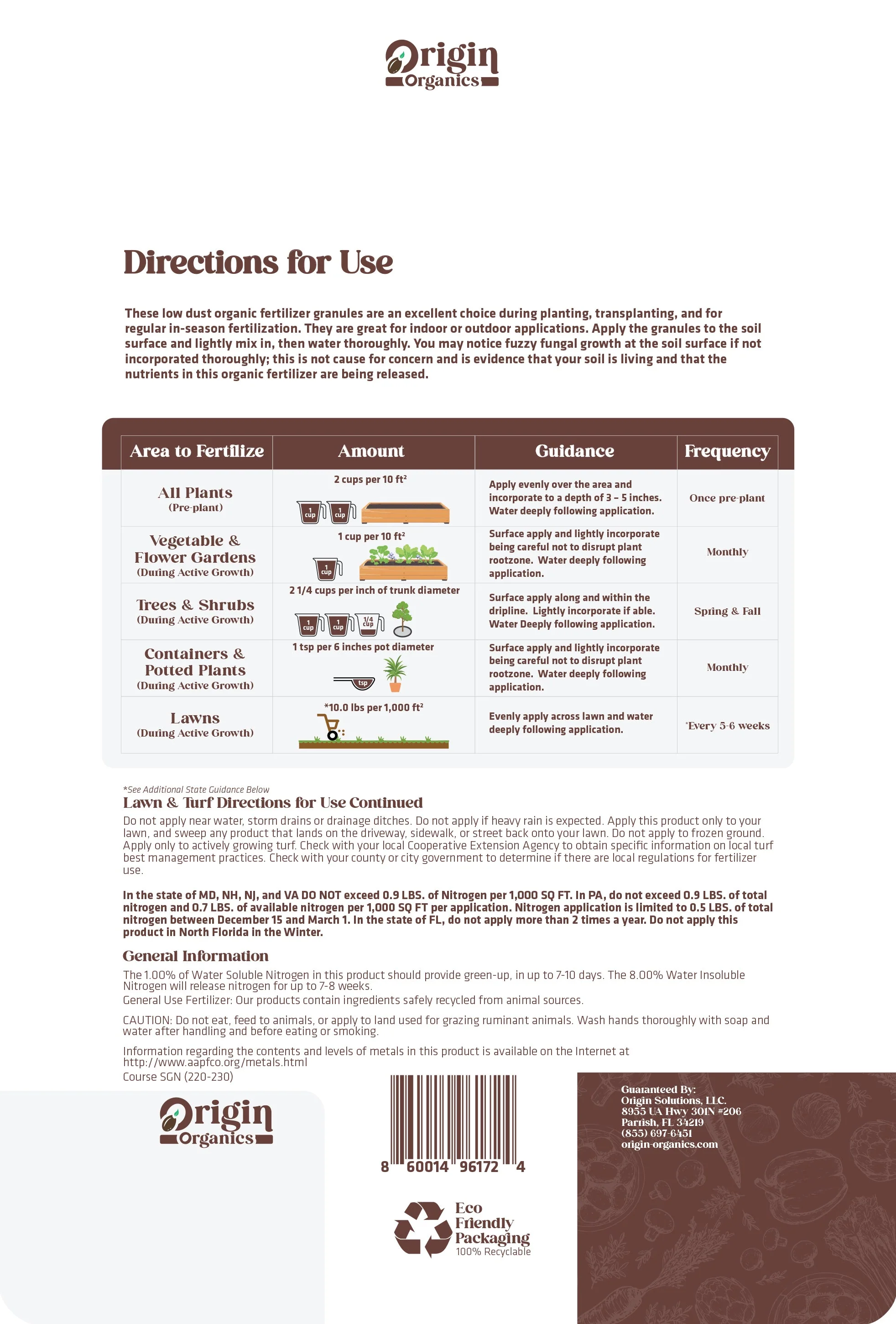 9-0-9 Organic No Phosphorus Fertilizer - Image 3